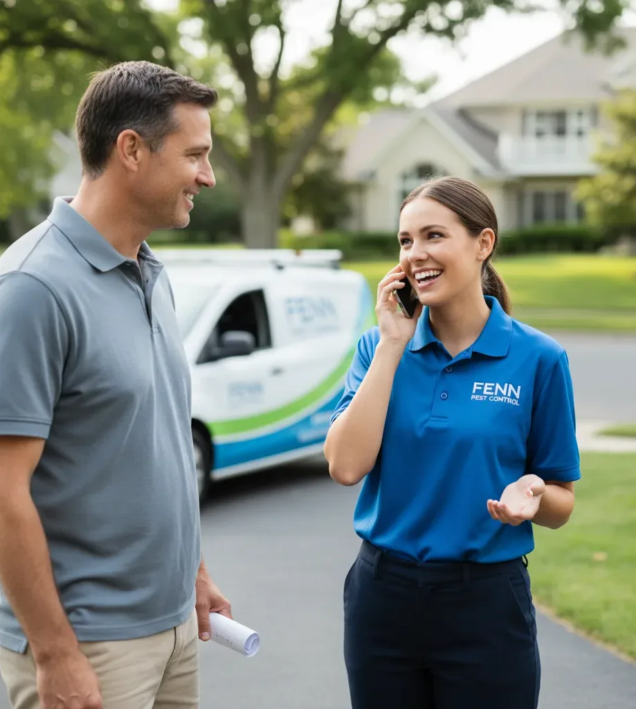 Fenn Pest Control customer support in Metamora